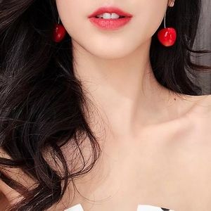🍒 Cherry Earrings Red